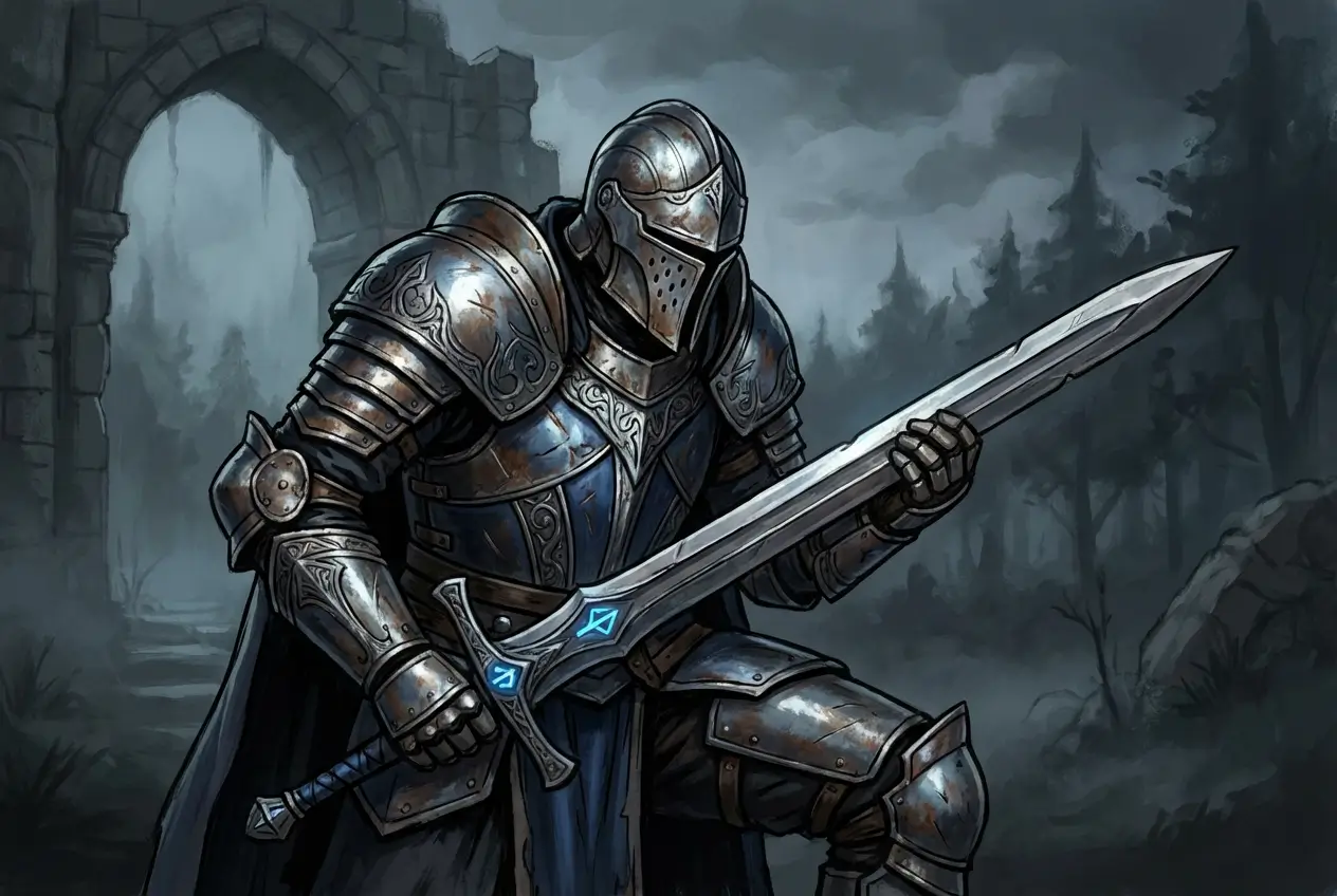 Lineage knight class in PvP combat