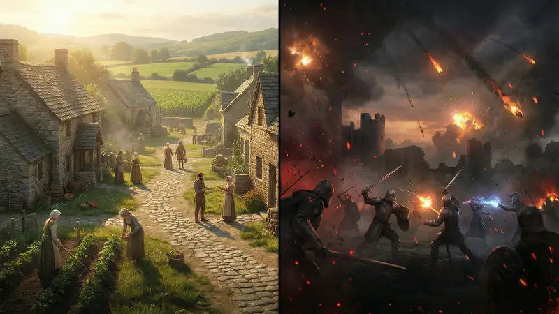 Stable server vs high-rate battlefield